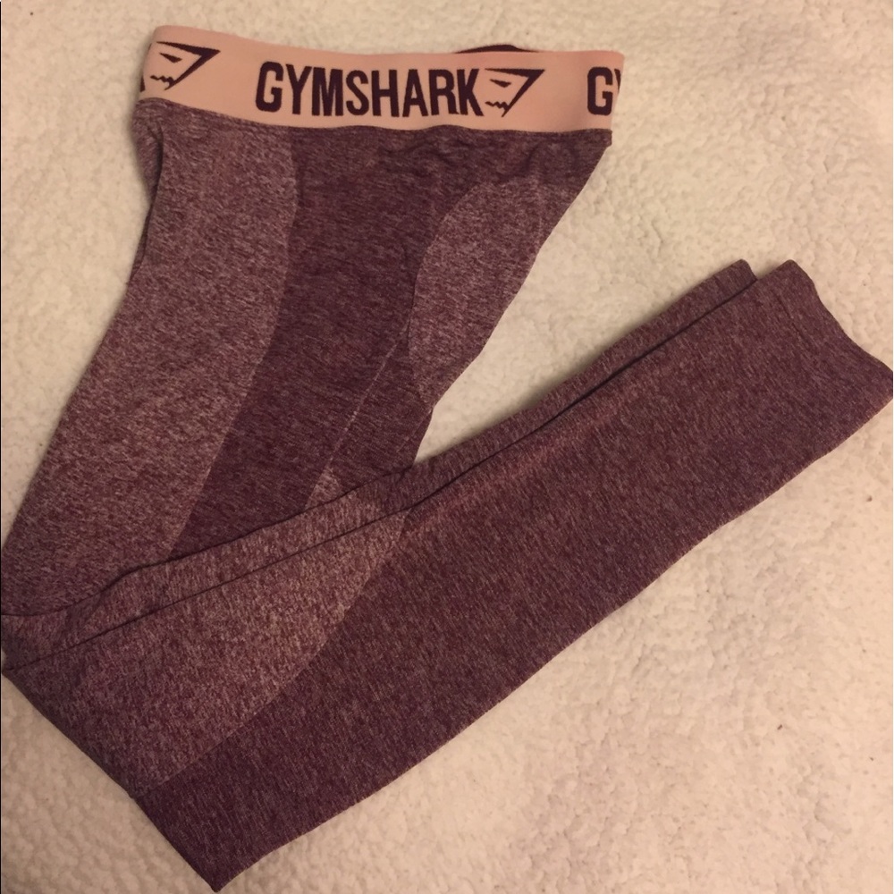 XS Gymshark Flex Leggings Ruby Marl